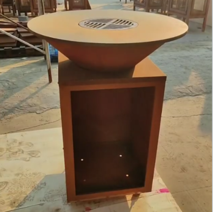 Plancha BBQ Fire Pit Grill