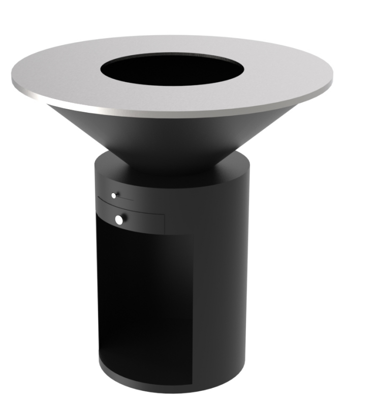 Plancha BBQ Fire Pit Grill